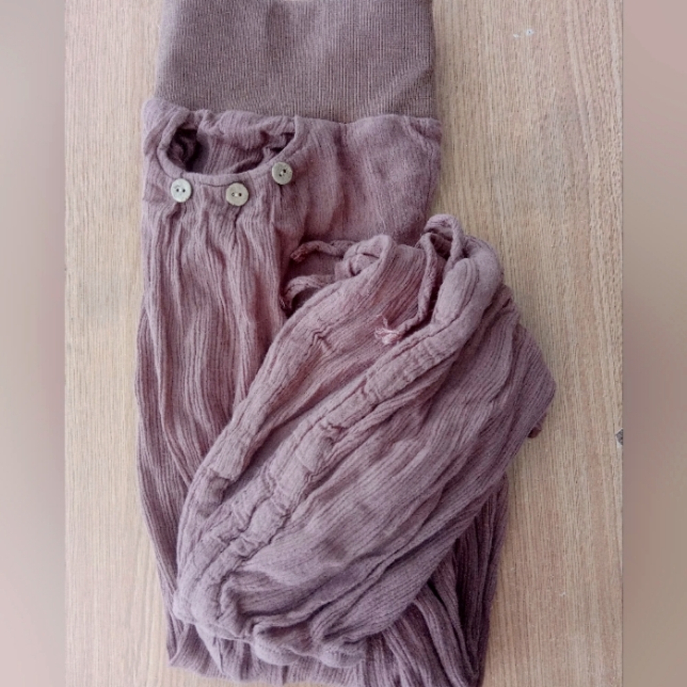 Tan Boho joggers